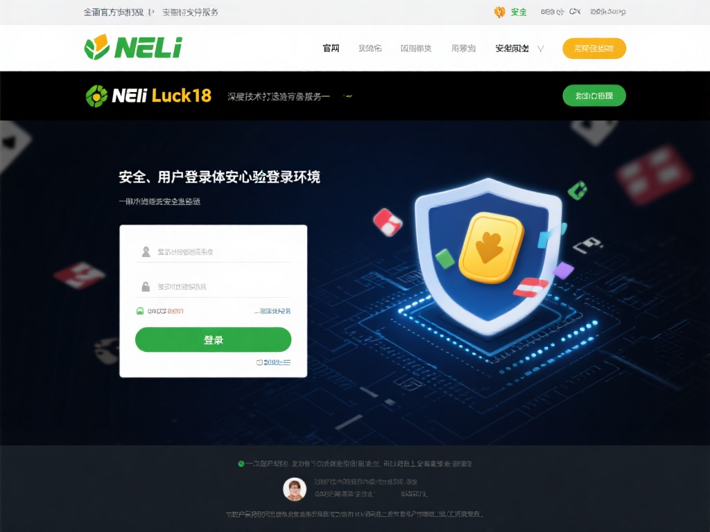 安全性是用户登录体验的核心所在，新利Luck18官