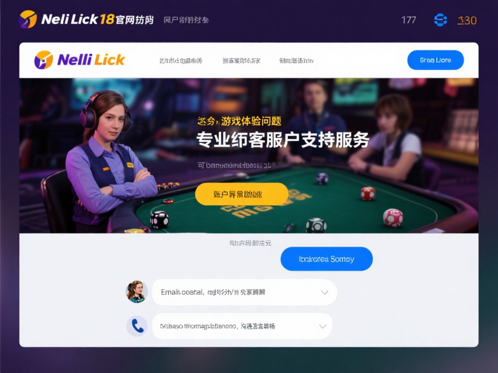 无论是游戏体验问题还是账户异常情况，新利luck1