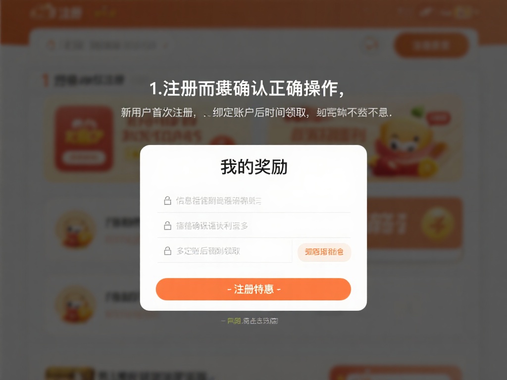 1.注册时确保正确操作：
新用户首次注册，填写个