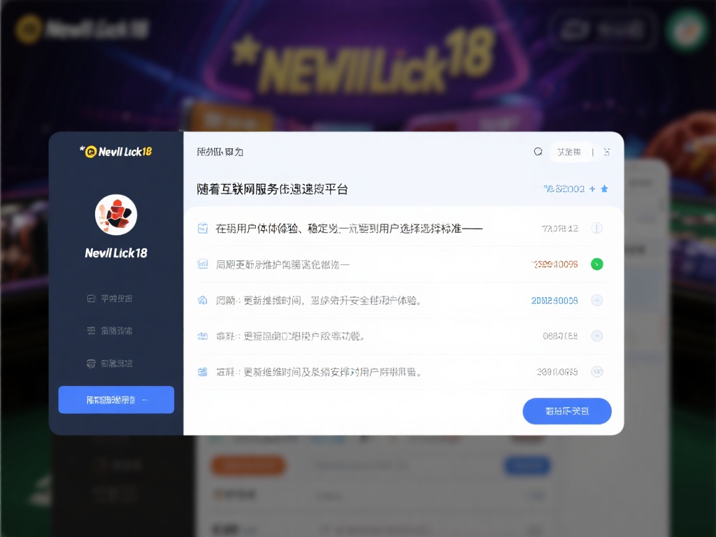 新利luck18入口最新更新维护时间详解 随着互联网服务的迅速发展,在线平台的用户体验和稳定