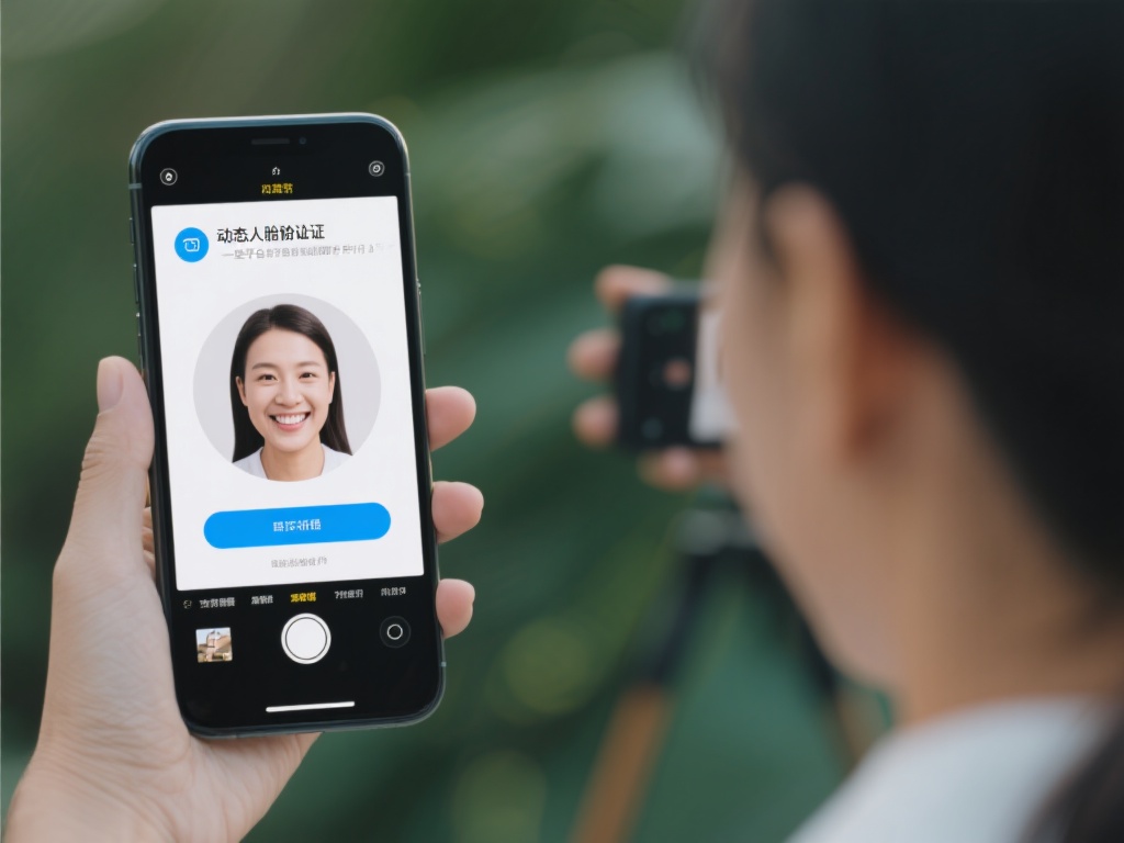 动态人脸识别验证
一些平台会额外要求用户进行动态